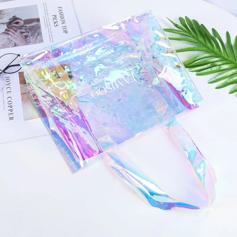 laser pvc tote bag